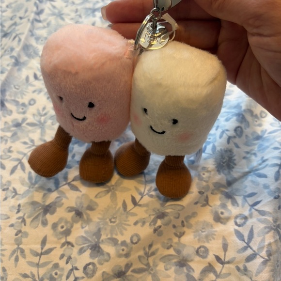 Jellycat Pink and Cream Marshmallows NWT - Picture 2 of 3